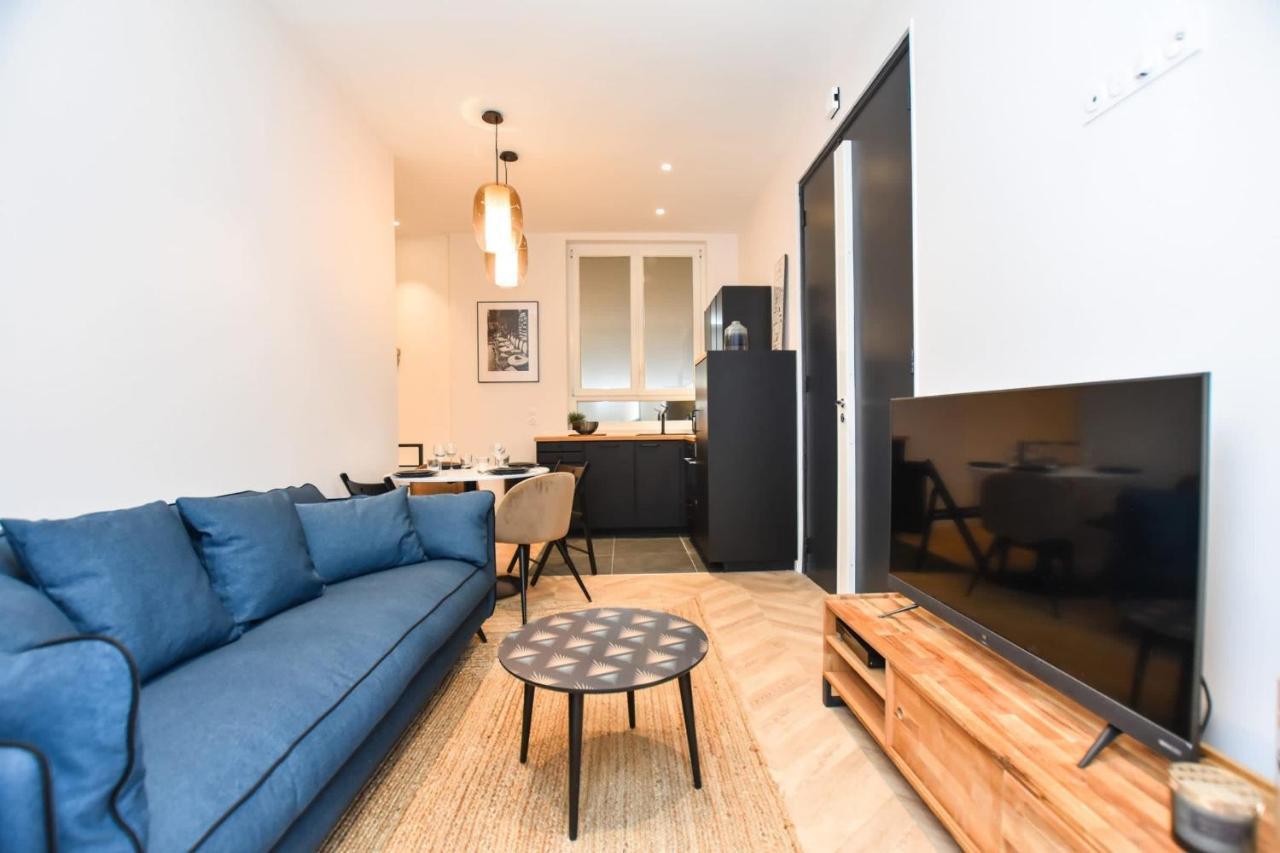 Chic Apartment - 2Br-6P - Gare Du Nord Paris Exteriör bild