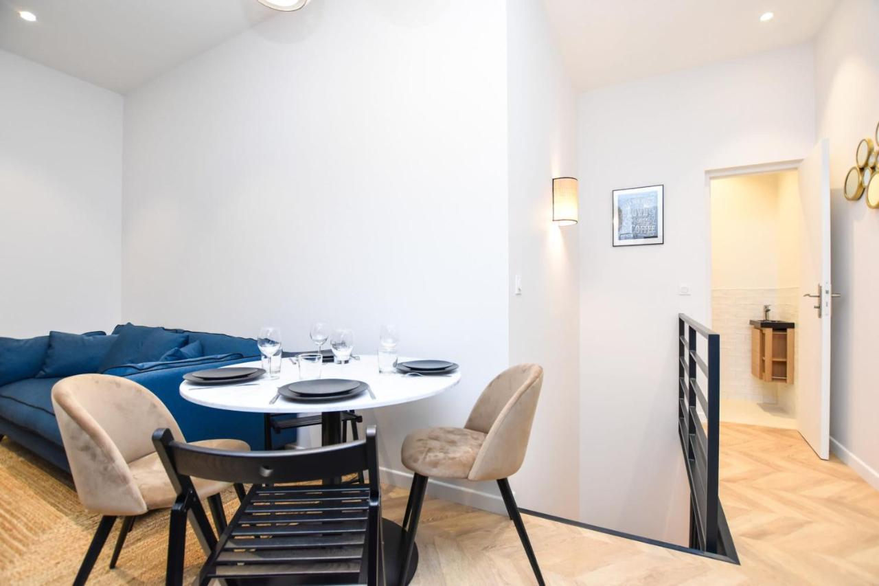 Chic Apartment - 2Br-6P - Gare Du Nord Paris Exteriör bild