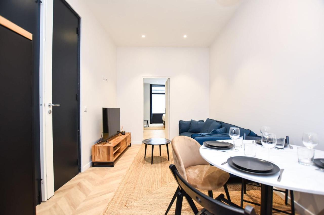 Chic Apartment - 2Br-6P - Gare Du Nord Paris Exteriör bild